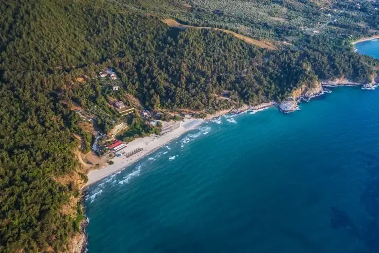paradise beach thassos